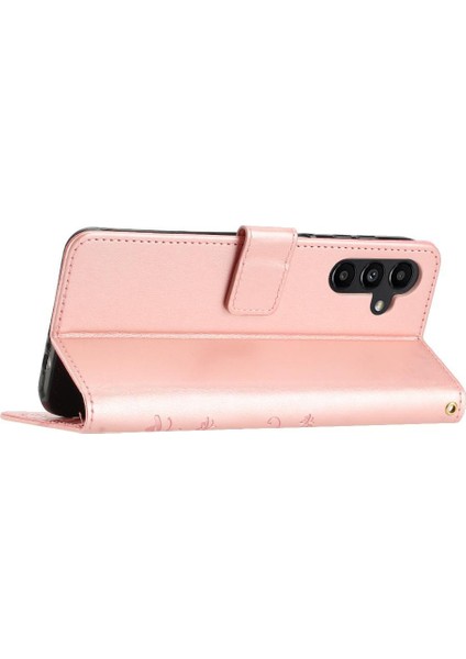 Samsung Galaxy A34 Pu Deri Manyetik Kapatma Kickstand Için Filp Durumda (Yurt Dışından) fırsatları