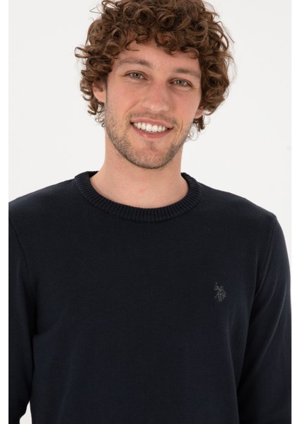 Erkek Lacivert Kazak /triko 50313713-VR033 fiyatları