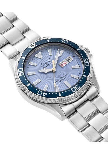 Mako 3 RA-AA0823L39B Otomatik Çelik Gri Mavi Kadran Safir Cam 20 Atm 42 mm Erkek Kol Saati fırsatları