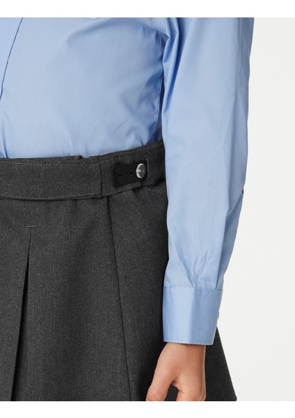 İşleme Detaylı Okul Eteği (2-18 Yaş)