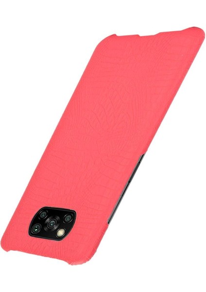 Şık Klasik Durumda Xiaomi Poco X3 Nfc Klasik Timsah Moda Anti (Yurt Dışından) fiyatları