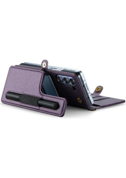 Samsung Galaxy Z Caseme 6 5g Kart Tutucu Ince Kılıf Pu (Yurt Dışından) modelleri