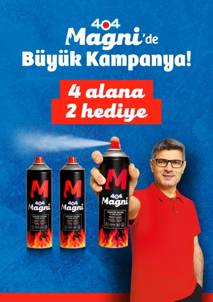 Yangın Söndürücü Sprey 500 ml 4lü
