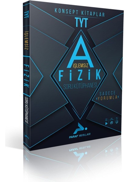 Paraf Tyt Konsept Kitaplar Işlemsiz Fizik Soru Kütüphanesi 2024-2025
