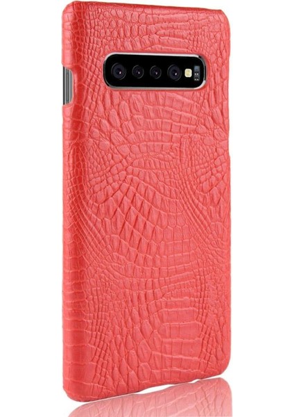 Samsung Galaxy S10 Artı Klasik Timsah Moda Için Şık Klasik Kılıf (Yurt Dışından) fiyatları