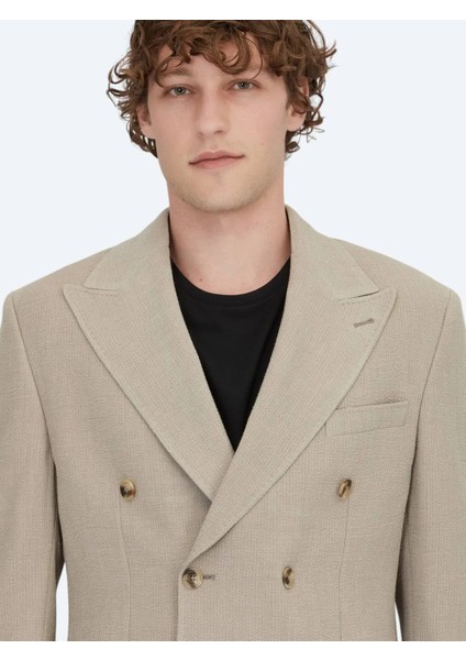 Vizon Desenli Comfort Fit Ceket modelleri