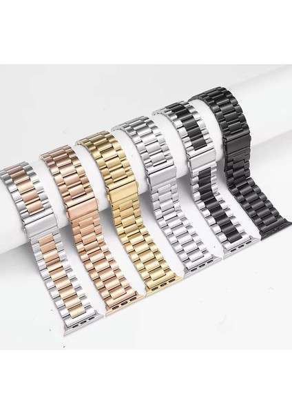 Apple Watch Paslanmaz Çelik Kayış Ultra 10/9/8/7/6/5/4/se/3/2/1 49MM-46MM-45MM-44MM-42MM Kordon .