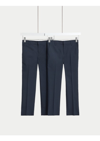 2'li Slim Leg Okul Pantolonu (2-18 Yaş) fırsatları