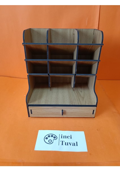 Özel Ergonomik Raf Stand Çekmeceli Düzenleyici Büyük Boy Kalemlik Organizer Masaüstü Ofis modelleri