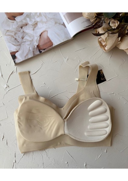 Intive Balensiz Dikişsiz Push-Up Çıkarılabilir Padli Invisible (Görünmez) Bralet - Ithal Bra indirimleri
