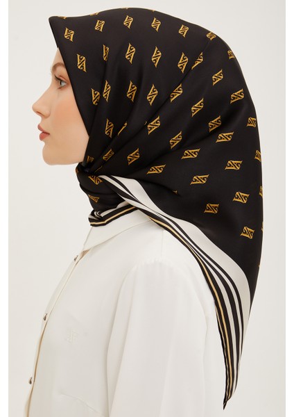 Nostalji Twill Ipek Eşarp 8959D-01 modelleri