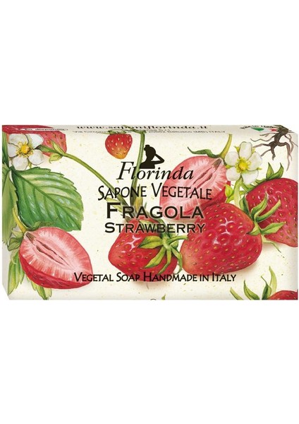 Fruits Çilek Aromalı Bitkisel Sabun 100 Gr