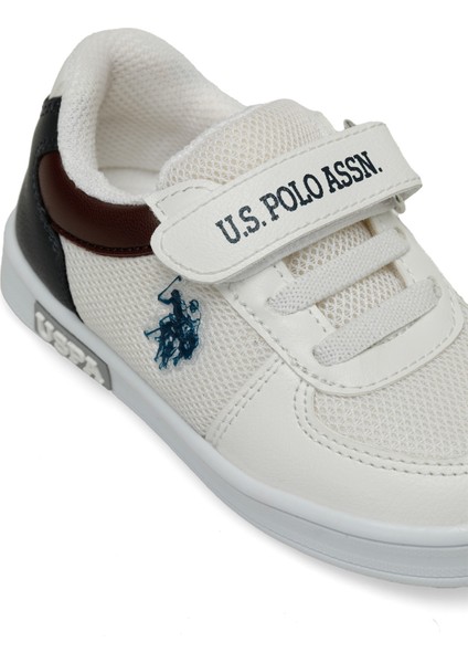 CARREN 4FX. Beyaz Erkek Çocuk Sneaker