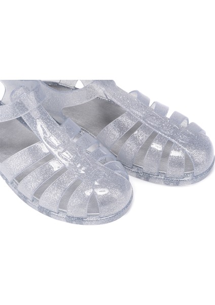 BIARRITZ GLITTER Gri Kadın Düz Sandalet