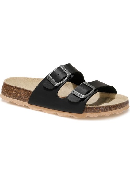 FUSSBETTP Siyah Erkek Çocuk Terlik