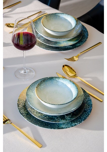 Laila 24 Parça 6 Kişilik Yemek Takımı