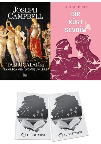 Tanrıçalar ve Tanrıça’nın Dönüşümleri ve Bir Kürt Sevdim 2li Set + Hediyeli