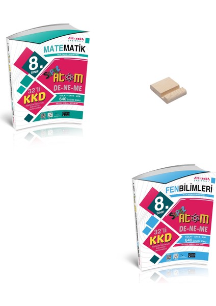 Lgs 8. Sınıf Atom Matematik ve Fen Bilimleri Haftalık Denemeleri + Telefon Tutucu