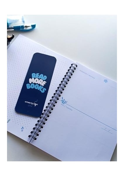 Spiralli Süresiz Haftalık Planlayıcı Dream Ajanda Seti (Mavi) fiyatları