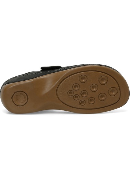 161833.Z4FX Siyah Kadın Comfort Sandalet