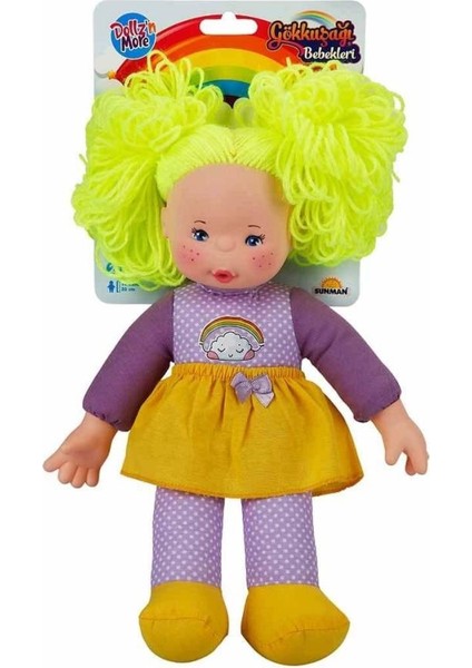 30012 Gökkuşağı Bebekleri 35 cm -Sarı Saçlı