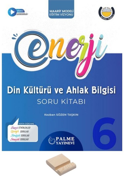 6. Sınıf Din Kültürü Soru Kitabı ve Telefon Tutucu