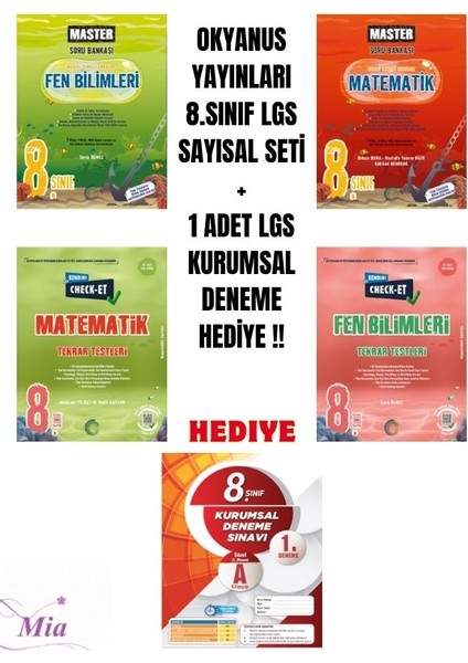 Lgs Okyanus Yayınları Sayısal Set
