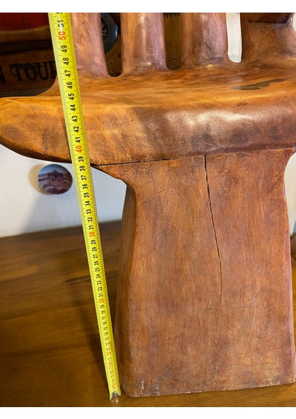 Ahşap Malzemeden Tek Parça Çift Tabure 85 cm fırsatları