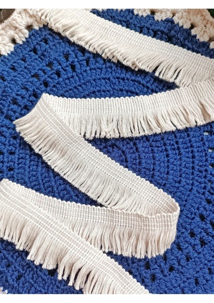 Pamuk Ham Kenar Püskül Saçak (3 Cm) fiyatları