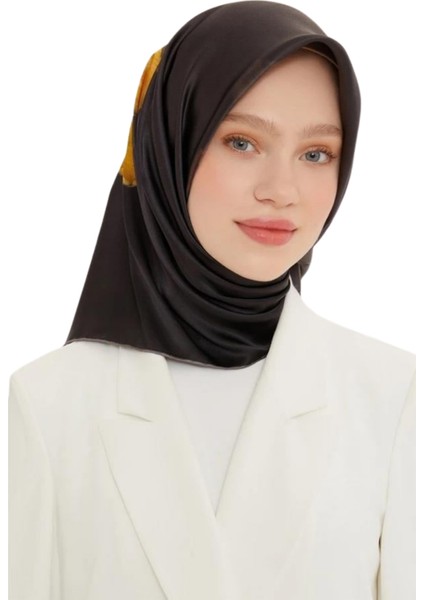 Nostalji Serisi Ipek Twill Eşarp 8737D-38