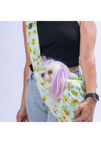 Avocado Crossbody Çanta Kedi Köpek Taşıma Çantası
