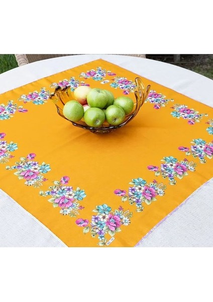 El Yapımı Yazma ve Polyester Keten Masa Örtüsü fiyatları