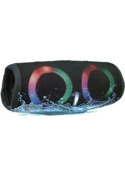 Rgb Led Işıklı Suya Yükses Radyo Usb Aux Sd Kart Girişli Bluetooth 30cm Hoparlör modelleri