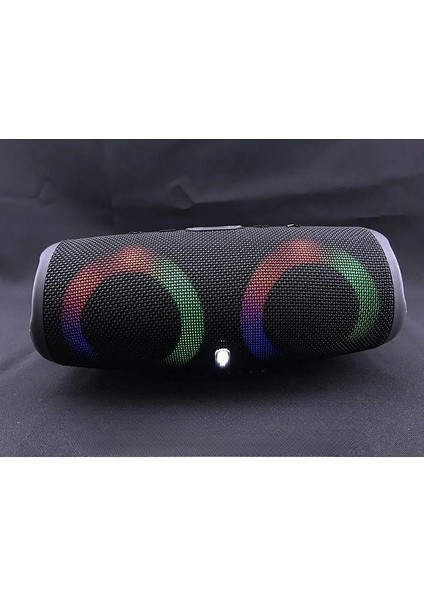 Rgb Led Işıklı Suya Yükses Radyo Usb Aux Sd Kart Girişli Bluetooth 30cm Hoparlör fırsatları