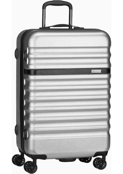 Bugattı Trolley Corium Sert Kapaklı M Bavul, 4 Tekerlekli, Dayanıklı Polikarbonat Malzeme