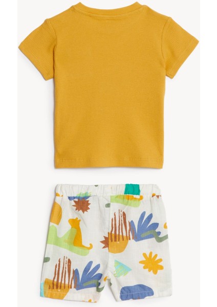 2'li Desenli Alt-Üst Takım (0-3 Yaş) fiyatları