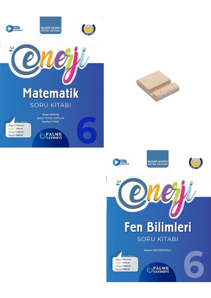 6. Sınıf Enerji Matematik ve Fen Bilimleri Soru Bankası + Telefon Tutucu