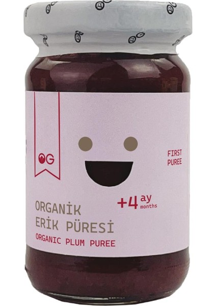 4'lü Organik Erik Püresi 100 G +4 Ay fiyatları