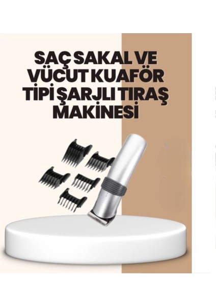 Tıraş Makinesi Temizlik ve Yağlama Setiyle Birlikte