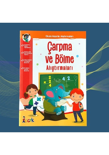 Bıcırık Çarpma Ve Bölme Alıştırmaları Boyama Kitabı