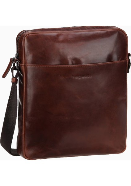 Bugattı Bodybag Romano, Gerçek Deri Çapraz Askılı Çanta, Minimalist Tasarım