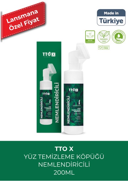 Nemlendirici Yüz Temizleme Köpüğü Niacinamide İçerikli Tüm Cilt Tipleri İçin 200 ml
