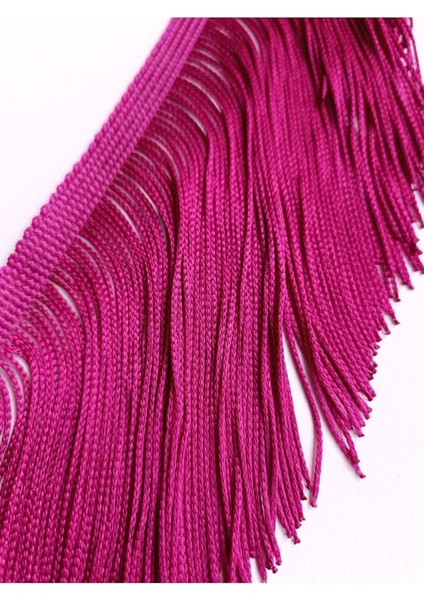 Mor Fuşya 15 cm Püskül Saçak
