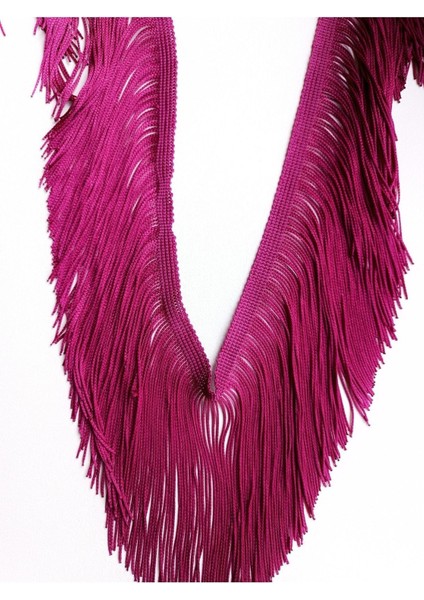 Mor Fuşya 15 cm Püskül Saçak modelleri