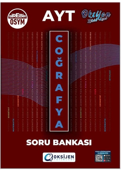 Oksijen Ayt Coğrafya Soru Bankası