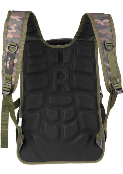 Unisex Yeşil Kamuflaj Yarasa Okul Sırt Çantası 2229 modelleri