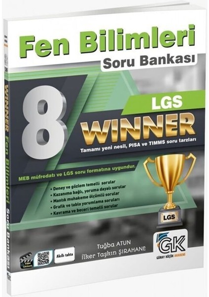 8. Sınıf Lgs Fen Bilimleri Winner Soru Bankası