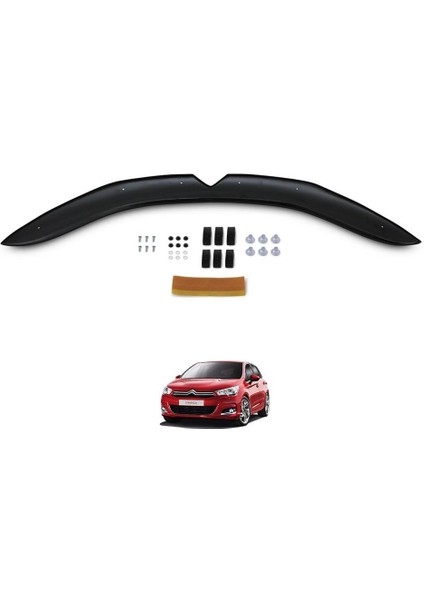 Citroen C4 Ferrous Ön Kaput Koruyucu Rüzgarlık 2011 2018 fiyatları
