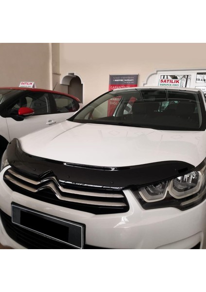 Citroen C4 Ferrous Ön Kaput Koruyucu Rüzgarlık 2011 2018 modelleri