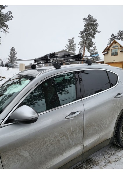 Alfa Romeo Stelvio 2017-2022 Portbagaj Taşıyıcı Ara Atkisi - Ara Çubuk Paw Pro 2 Gri indirimleri